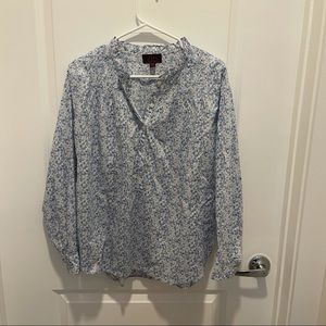 J.Crew x Liberty floral blouse